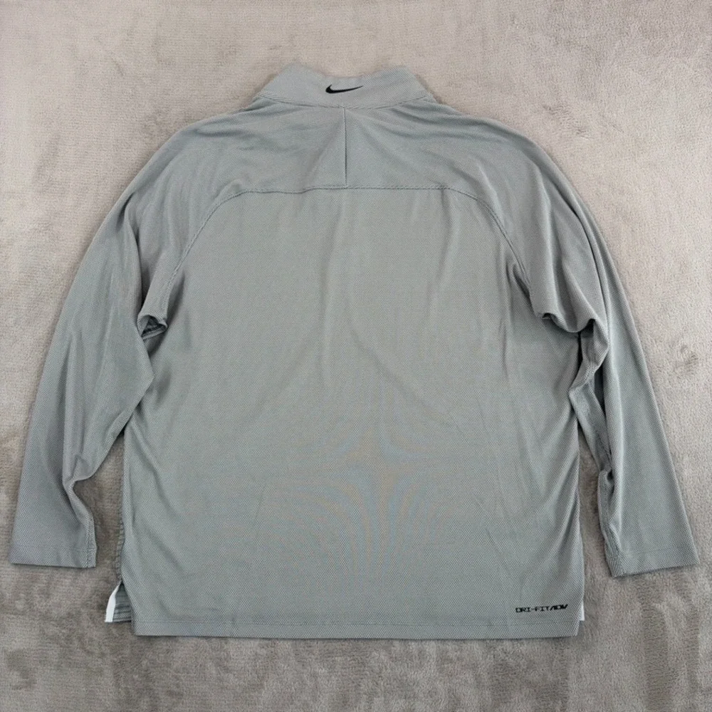 Nike‎ Dri Fit ADV x Whistling Straits Golf  1/4 Zip Performance Grey Men XL NWOT